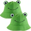 Berets Cute Cartoon Frog Hat For Women Men Girls Bucket Fishing Cap Froggy Caps Outdoor Sun Hats Fisherman