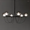 Kolye lambaları Modern Led Nordic Crystal Chandelier Tavan Dekoratif Ürünler Ev Deco Maison Luster Süspansiyon Avizeleri