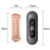 Beauty Items OLO 4 Modes Smart Vibrator Dual Channel Male Masturbator LCD Digital Count Thrusting sexy Toys For Men Delayed Trainer