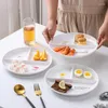 Plates Fat Reducing Plate Divide One Person Breakfast Dinner Children's Mesh Melamine Material