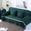 Housses de chaise en Polyester, housse de canapé en cuir de couleur unie de haute qualité, étui Simple, antidérapant, personnalisé