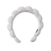 Plush Headband Hair Bread Curl Hoop Headdress Women Girl Wash Face Makeup Headgear Party Casual Gift Hairjewelry GC1870