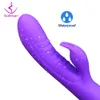 Articles de beauté G Spot Dildo Rabbit Vibrateur pour femmes Double vibration Silicone Femme Vagin Clitoris Masseur sexy Toys / Adultes