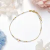 Неклеты lii ji Moonstone Natural Stone 2 мм с хрустальным бисером шестерни