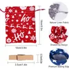 크리스마스 장식 24pcs 발판 선물 가방 드로우 스트링 선물 가방 할로윈 파티를 위해 포장