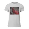 Men's T-skjortor T-shirt under din trollformel i Red Tops Bakugou Crewneck Herrkläder 116760