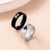 Eheringe Romantische Liebe Herz Schloss Schlüssel Edelstahl Paar Ring Mode Verlobung Valentinstag Geschenk