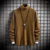 Men's Sweaters LBL Turtleneck Cashmere Sweater Men Autumn Winter Pullover Clothes Classic Knitwear Robe Pull Homme Mens