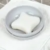 Hushållens badrumsavlopp Svållådor med täckning av affärsresa Portabla förseglade tvålar Rätter Vanliga färg Creative Round Soap Box RRD183