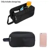 Storage Bags Portable Bathroom Black Men Women Toiletry Bag Travel Waterproof Large Capacity Anti Scratch Make Up Organizer Shaving