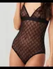 Womens Sexy Lingerie Intimo moda pigiameria Scollo a V Morbido tinta unita Accappatoio Design femminile marchio di lusso Abiti neri Onesies Maniche con scollo a V abbigliamento