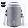 Dinnerware Sets 2/1.6L USB Electric Heated Lunch Box Portable Warmer Container For Kids Thermal Jar Soup Heating Boxes Office Bento