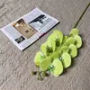 3D-Schmetterlings-Orchidee, 7 Köpfe/Bündel, künstliche Blumen, Heimdekoration, Wand- und Hochzeitsdekoration, Weihnachten, DIY, künstliche Phalaenopsis-Dekoration