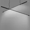 Pendant Lamps Nordic Minimalist Dining Chandelier LED Creative Geometry Long Line Hanging Lamp Livingroom Bar Coffee Shop Iron Art Fixtures