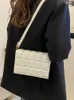Evening Bags Women's Bag Pu Leather Bright Solid Luxury Designer Shouler Crossbody For Women 2023 Fashion Lingge Female Handbags Tote