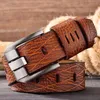 Belts Durable Vintage Casual All-match Genuine Leather Belt Pants Bands Men Pin Buckle Waistband