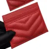 Modekorth￥llare Caviar Woman Mini Wallet Designer Pure Color ￤kta l￤der Pebble Texture Luxury Svarta pl￥nb￶cker B10321L