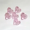 Thick heart shape Glass Bowl Herb Dry Oil Burner Hookahs 14mm 18mm male For Smoking dabber Tools water Bong
