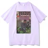 Męskie koszulki Bóg chce, abyś streetwear czaszka żniwia gra graficzna drukowana tshirt mężczyzn kobiety Hip Hop Fashion T-shirt męskie koszulki T230103
