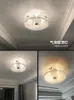 Ceiling Lights All Copper Glass Light Luxury Bedroom Balcony Aisle Corridor Creative Personality