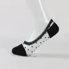 Women Socks DONG AI Fashion Style Loafer Girls Lace Short Sock Antiskid Invisible Ankle 2023 Sox Summer Cotton Low Cut Calcetine