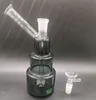 Mini narghilè Hitman in vetro da 6,5 pollici Bong ad acqua con ciotole Femmina da 14 mm a forma di torta Dab Rig per fumatori