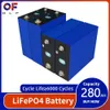 Batterie Rechargeable au Lithium fer phosphate Solor cellules 3.2V 280AH Lifepo4 pour bricolage 12V 24V 48V chariot de Golf RV EV Vans chariot élévateur