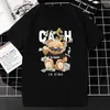 Herren T-Shirts Lustige Teddybär T-shirt Harajuku Cartoon Bär Grafik Tops Frauen Männer Mode Kurzarm T-shirt Atmungsaktive Bequeme Kleidung T230103