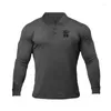 Men's Polos Brand Workout Polo Shirt Collar Men Plus Size Autumn Button Long Sleeve Casual Male Dress Shirts