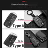 Carbon ABS Car Key Case For VW Volkswagen Polo Golf 4 5 6 7 T5 Passat B6 B5 Skoda Octavia A5 A7 Seat Leon Ibiza Ateca keychain