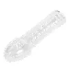 Extensions Sex Toy Penis Dick utvidgning för män Soft Silicone Cock Ring Sleeve Extender 6Je5