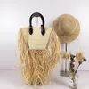 HBP 2021 Marque Paille Gland Sac Mode Rotin Weave Dames Sac À Main Célèbre Designer À La Main Épaule Messenger Sacs Summer Beach 3013