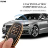 جديد TPU 6D Plating Car Remote Smart Key Cover Shell لـ Audi A1 A3 A4 A5 A6 A7 A8 Quattro Q3 Q5 Q7 2009-2015