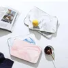 Plates Creative Marble Ceramic Cutting Board With Glod Rim Kitchen Sushi Bread Cheese Serving Rectangular Plate Storage Tray