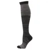 Sports Socks Compression For Women&Men 20-30mmhg Knee High Sock Circulation- Running Nursing Hiking Recovery & Flight