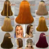 Perucas retas P4/27 Destaque 13x4 Lace Frontal Human Hair Wigs para mulheres negras pré-arrancadas com cabelo natural