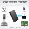 Buletooth Handsfree Car Kit Bluetooth 5.0 Приемник 3,5 мм портативный аудио -приемник aux adviver j20