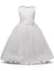 Fille robes fleur bébé robe de mariée fée pétales vêtements pour enfants fête enfants vêtements fantaisie robe adolescente 4 6 8 10T