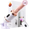 Jouet sexuel pistolet machine électrique imitation pénis masturbation femme entièrement automatique télescopique chauffage vibration adulte