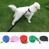 Hondenkragen nylon training leasen pet leveringen wandelen joggen verstelbare sleutelleider touw voor honden katten stretch tractie