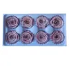 Nuovi 8pc/scatola Fiori conservati di alta qualità Fiori San Valentino immortale Rosa 5 cm diametro Madri Regalo Eterno Life Floreale Gift Box FY4642