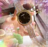 Pełna stal nierdzewna kwarcowy modne damskie zegarki 34mm pszczoła sukienka projektant zegarka hurtownia kobiet prezenty auto data klasyczny biznesowy zegarek na co dzień montre de luxe