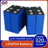 Grade A 3.2V 320Ah 310Ah Lifepo4 Battery 1/4/8/16/32pcs Lithium Iron Phosphate Cell DIY 12V 24V 48V Golf Cart RV Solar System