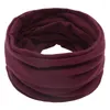 Foulards couleur unie unisexe garder au chaud en plein air Protection du visage écharpe douce équitation automne hiver femmes cou col hommes foulard