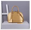 Women Shoulder Bag Fashion Bags 2023 with Lock tag Alma Bb 25cm Chain Messenger Bag Leather Handbags Shell Purse Cosmetic Crossbody pu Totes envelope wallet