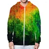 Men's Hoodies Colorful Gradient 3D Printed Pullover Men Women Hooded Sweatshirts Casual Long-sleeved Hoodie Unisex Outwear Streetwear