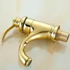 Badrumsvaskar Krattor Ankomst Guldbassängen kran Fnish Brass Mixer Tap Chrome Torneiras Para Banheiro 5065