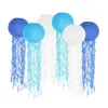 Factory Party Decoration Jelly Fish Paper Lanterns Hanging Lantern For Mermaid Theme Birthday Party Decorations RRC882