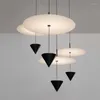 Lampade a sospensione Lampadari a sospensione a LED moderni in ferro vintage Illuminazione industriale E27 Lampadari a soffitto con decorazione a luce