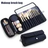 Mutifunctional cosmetics Case Makeup Brage Bag Organizer Make Up Brushes Protector Coffin Tools Rolling Rolling J55 210204269W